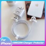 Charger Protector Cable Organiser Management Kits For iPhone 14 13 12 11 Plus Pro Max 18W 20W Original Charger