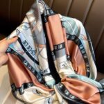 Luxury Brand Large Silk Scarf Women Fashion Print Shawls And Wrap Bufanda Foulard Female Beach Scarves Thin Soft Stoles Bandana