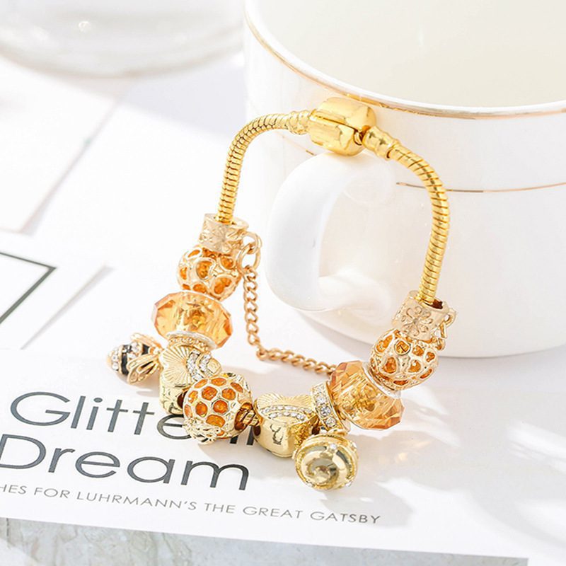 Fashion Gold-Plated Alloy DIY Bracelet