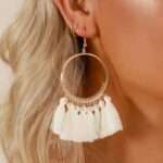 Statement Circle Cascade Earrings