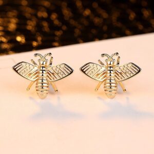 Korean Crystal Bee Earrings: Sweet, Simple, and Stunning Styles