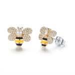 Korean Crystal Bee Earrings: Sweet, Simple, and Stunning Styles