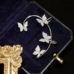 Butterfly Bliss Ear Adornments: Clip-On Earrings and Ear Hooks