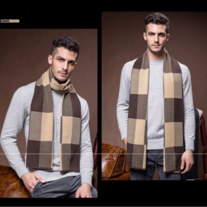 Wool Plaid Scarves – Stylish Winter Accessories for Men and Women