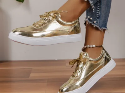 Women's Fashionable Lace-Up Platform Shoes - Perfect for Outdoor Style & Comfort