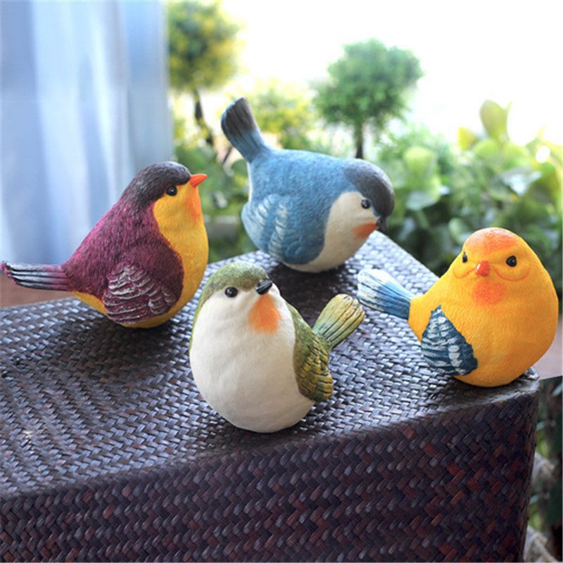 Bird Decorations – Ideal for Balcony Home Furnishings and Wine Cabinet Décor