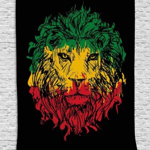 Lion Headband Wall Décor – Versatile Bedroom and Living Room Wall Art