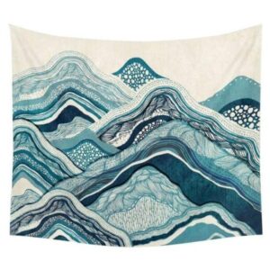 Fantastic Scenery Art Mountains Wall Hanging Tapestry