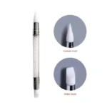 Silicone Nail Sculpting Pen - DIY Nail Art Tool for Sculpting, Embossing, and Designing Nails