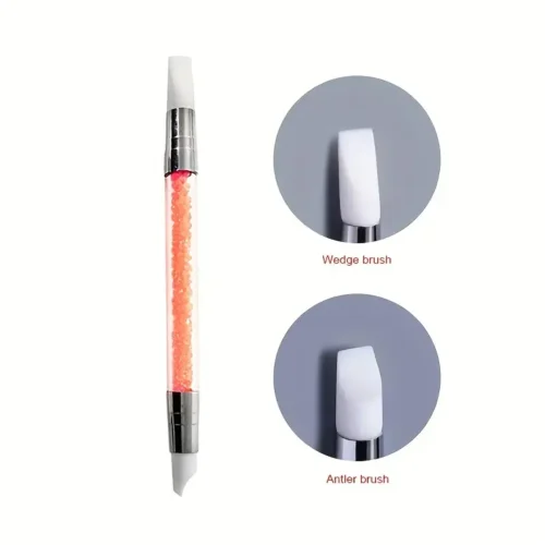Silicone Nail Sculpting Pen - DIY Nail Art Tool for Sculpting, Embossing, and Designing Nails