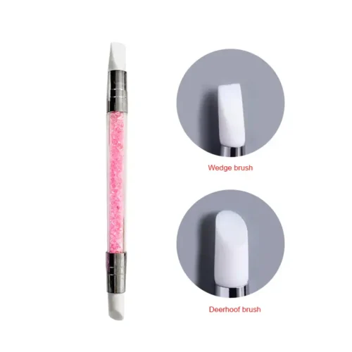 Silicone Nail Sculpting Pen - DIY Nail Art Tool for Sculpting, Embossing, and Designing Nails