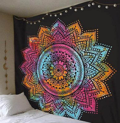 Boho Print Wall Tapestry – New Home Wall Decoration, Beach Towel, and Blanket