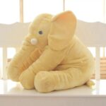 Soft Elephant Plush Toy – Comfortable Sleep Companion for Babies and Children with Leather Shell
