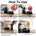 Multifunctional Hand-Cranked Fruit Peeling Machine /Peeler