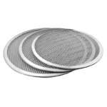 Seamless Aluminum Pizza Screen – 6-14 Inch Baking Tray with Non-Stick Metal Net for DIY Pizza – Essential Pizza Tools