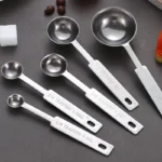 UPORS Premium Stainless Steel Measuring Cups and Spoons Set - Stackable Kitchen Measuring Spoon Set for Accurate Measurements