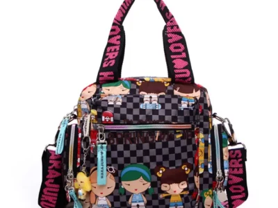 New Multi-Functional Oxford Cloth Messenger Bag - A Cute and Stylish Harajuku Handbag