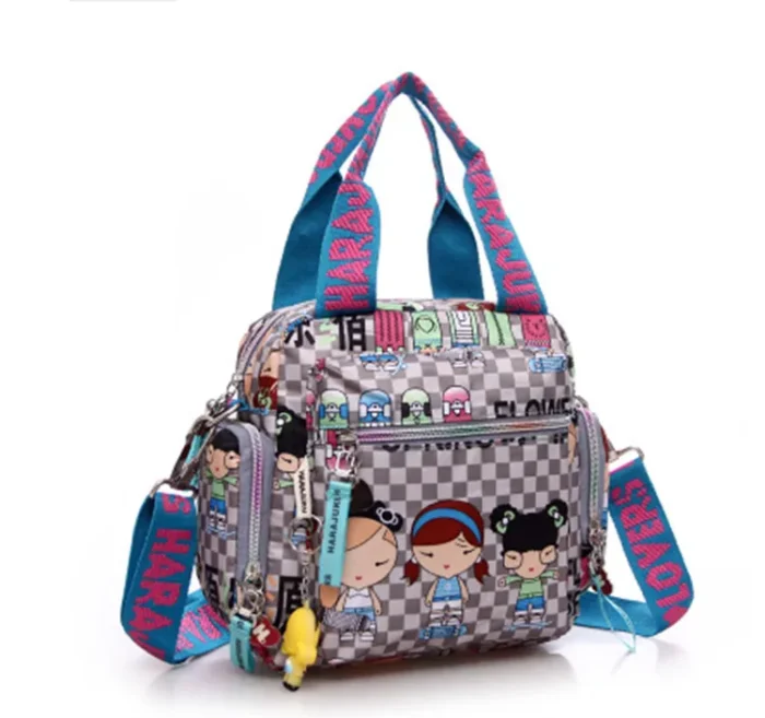 New Multi-Functional Oxford Cloth Messenger Bag - A Cute and Stylish Harajuku Handbag