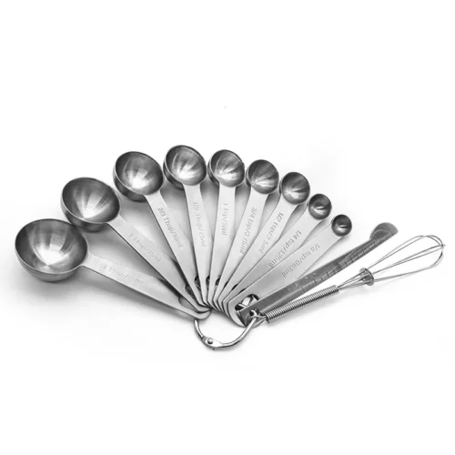 Stainless Steel Measuring Spoons Set for Cooking and Baking