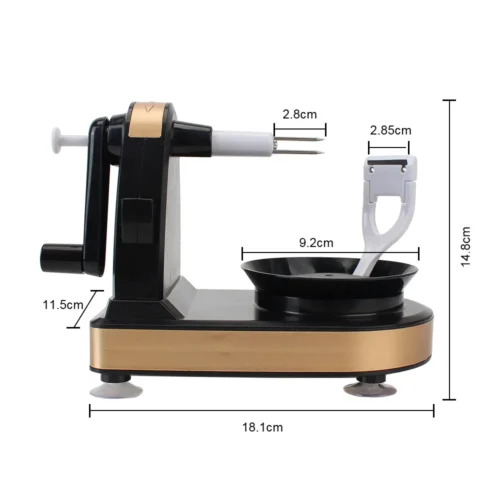 Multifunctional Hand-Cranked Fruit Peeling Machine - Peeler for Apples, Potatoes, and More