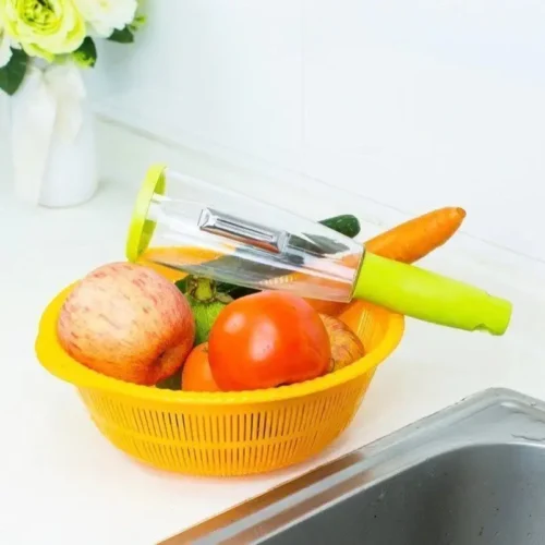 Versatile Storage Peeling Knife - Essential Kitchen Tool for Peeling Vegetables and Apples