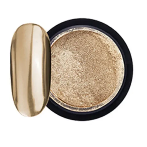 Holographic Nail Powder / Create Metallic Mirror and Bubble Effects with Multicolor Options