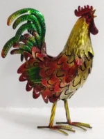 High Quality Iron Art Rooster Model – Creative Indoor or Outdoor Garden Decoration