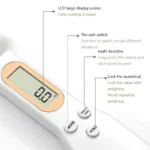 1Pc LCD Digital Precision Measuring Spoon for Coffee Powder and Baking Ingredients
