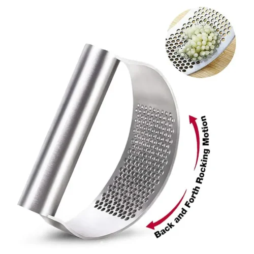 Manual Squeezer for Garlic and Ginger - Stainless Steel Crusher