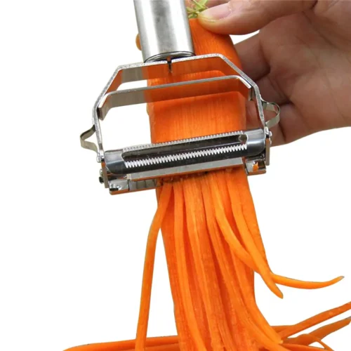 Multifunctional Stainless Steel Peeler for Fruits and Vegetables