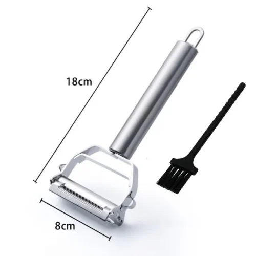 Multifunctional Stainless Steel Peeler for Fruits and Vegetables