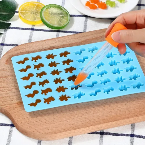 48 Little Dinosaur Silicone Cake Mold
