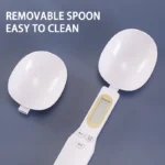 Electronic Kitchen Scale Spoon - 500g Capacity with 0.1g Precision - Mini Kitchen Tool for Measuring Food, Flour, Milk, and Coffee