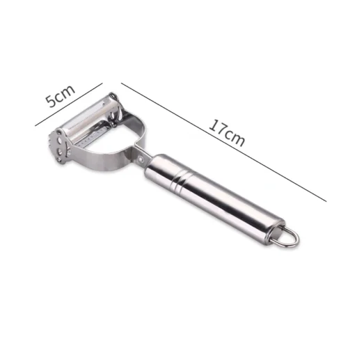 Stainless Steel Kitchen Vegetable Peeler – Multifunctional Potato Cutter and Slicer