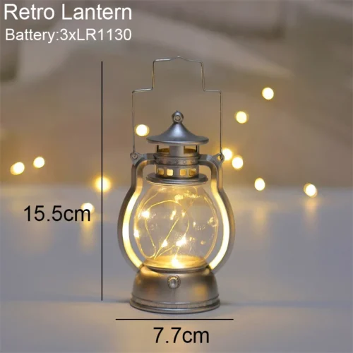 Creative Animal Wooden Table Lamp: Battery-Operated LED Night Light