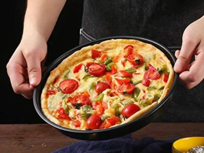 7 8 9 10 Inch Pizza Baking Pan Nonstick Carbon Steel