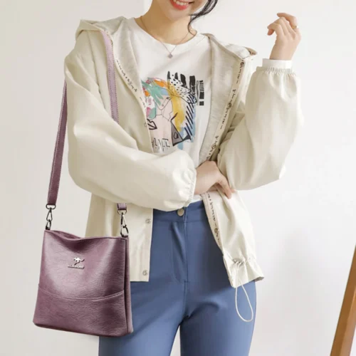 High-Quality Soft PU Leather Crossbody Bags for Women - Stylish and Versatile
