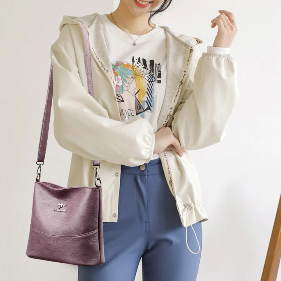 High-Quality Soft PU Leather Crossbody Bags for Women