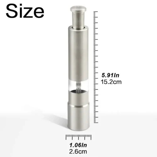 Portable Manual Spice Grinder - Perfect for Seasoning, Barbecue, and Kitchen Use