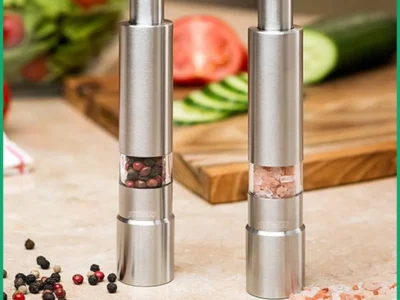 Portable Manual Spice Grinder - Perfect for Seasoning, Barbecue, and Kitchen Use