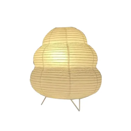 Modern Japanese Nordic Style LED Paper Lantern Table Lamp