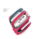 Compact Nylon Shoulder Bag / Mini Mobile Phone Purse/ Ideal for Carrying Essentials