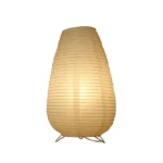 Modern Japanese Nordic Style LED Paper Lantern Table Lamp