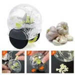 Efficient Kitchen Gadget for Garlic Mincing and Crushing - Essential Kitchen Tool for Outils Cuisine