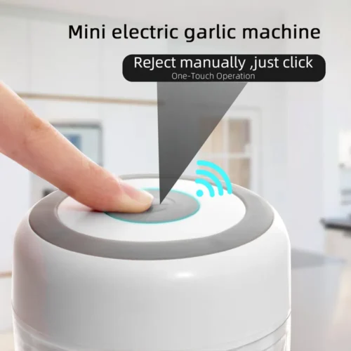Mini Garlic Masher and Meat Grinder - Portable Vegetable Chopper for Effortless Food Prep