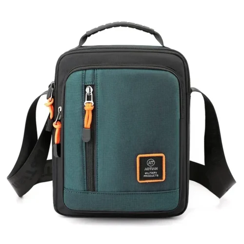 Men's Casual Military Fashion Cross Body Tote Bag - Durable and Stylish