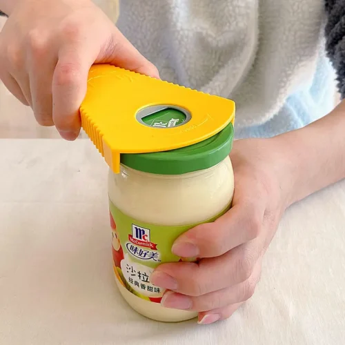 Multifunctional Can Opener for Bottles, Jars, and Beverages