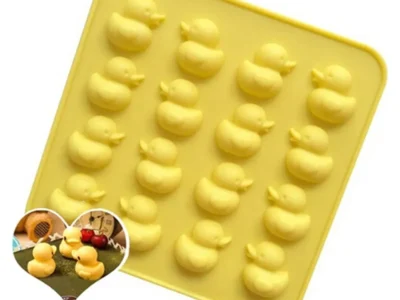 Cute Duck Silicone Mold for Chocolate Ice Candy and Baking