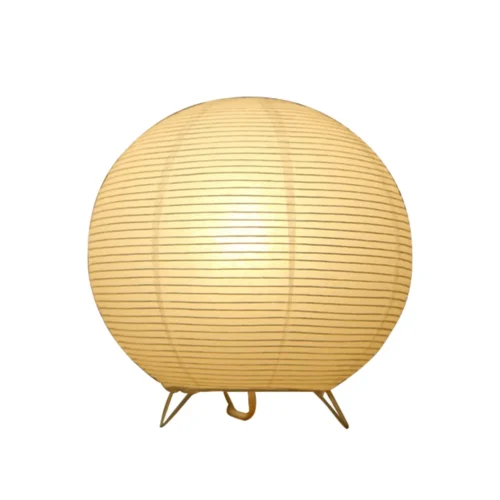 Modern Japanese Nordic Style LED Paper Lantern Table Lamp