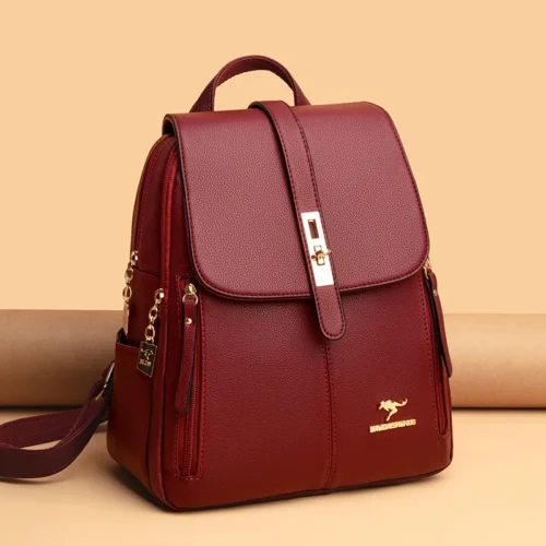Chic Black Vintage Daypacks for Girls - Stylish School Bags and Mochila Rucksacks
